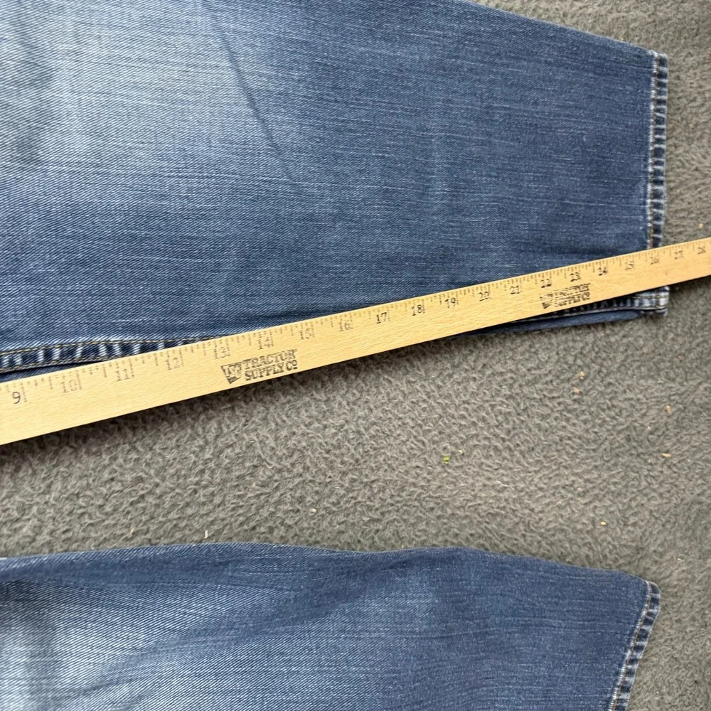 Signature by Levi Strauss Mens Relaxed Fit Blue Jeans W34 L30 100% Cotton